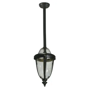 Mayfair Outdoor Rod Pendant, Antique Bronze by Lighting Inspirations, a Lamps for sale on Style Sourcebook
