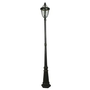 Mayfair Standard Outdoor Garden Post Light, Antique Bronze by Lighting Inspirations, a Lamps for sale on Style Sourcebook