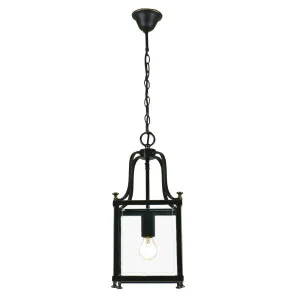 Michigan Small 1 Light Lantern, Bronze by Lighting Inspirations, a Fixed Lights for sale on Style Sourcebook