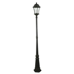 Strand Medium Standard Outdoor Garden Post Light, Antique Bronze by Lighting Inspirations, a Lamps for sale on Style Sourcebook