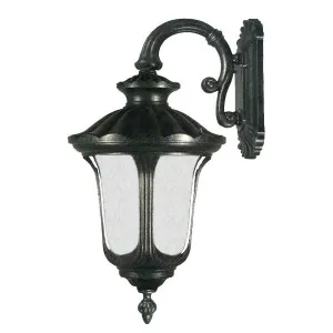 Waterford Small Outdoor Wall Light, Antique Black by Lighting Inspirations, a Fixed Lights for sale on Style Sourcebook