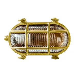 Admiral Outdoor Wall Bunker Light, Solid Brass by Lighting Inspirations, a Fixed Lights for sale on Style Sourcebook