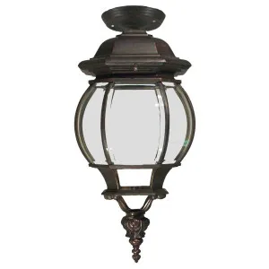 Flinders Medium IP44 Outdoor Under Eave, Antique Bronze by Lighting Inspirations, a Lamps for sale on Style Sourcebook
