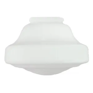 Lincoln Schoolhouse Shade 6 1/4" Fitter, Opal Matte by Lighting Inspirations, a Lamp Shades for sale on Style Sourcebook