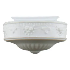 Senator 11" Glass Shade 8 1/4" Fitter, Opal Matte by Lighting Inspirations, a Lamp Shades for sale on Style Sourcebook