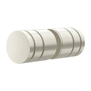 Shower Door Round Handle, Brushed Nickel by Meir, a Door Hardware for sale on Style Sourcebook