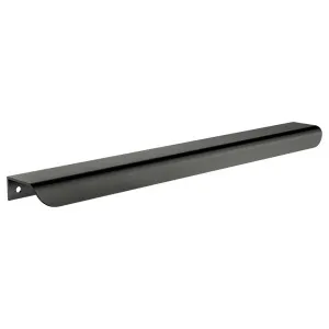 Oppen Edge-Pull 300mm Cabinet Handle, Shadow Gunmetal by Meir, a Cabinet Hardware for sale on Style Sourcebook