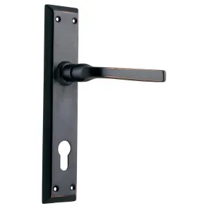 Menton 85mm Euro Lever Set, Antique Copper by Tradco, a Door Hardware for sale on Style Sourcebook