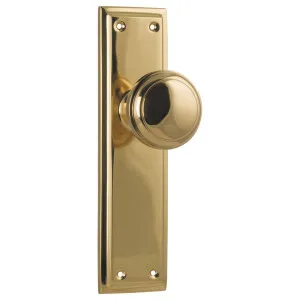 Milton Knob Latch Set, Polished Brass by Tradco, a Door Hardware for sale on Style Sourcebook