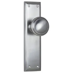 Milton Knob Latch Set, Satin Chrome by Tradco, a Door Hardware for sale on Style Sourcebook