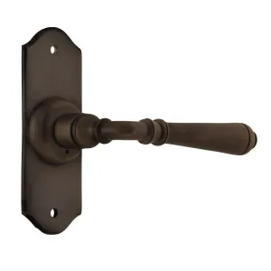 Small Reims Lever Latch Set, Antique Brass by Tradco, a Door Hardware for sale on Style Sourcebook