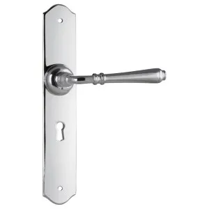 Reims Lever Lock Set, Chrome by Tradco, a Door Hardware for sale on Style Sourcebook