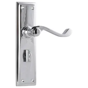 Milton Privacy Lever Set, Chrome by Tradco, a Door Hardware for sale on Style Sourcebook