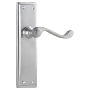 Milton Lever Latch Set, Satin Chrome by Tradco, a Door Hardware for sale on Style Sourcebook