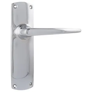 Retro Lever Latch Set, Chrome by Tradco, a Door Hardware for sale on Style Sourcebook