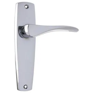 Mid-Century Lever Latch Set, Chrome by Tradco, a Door Hardware for sale on Style Sourcebook