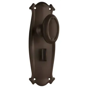 Bungalow Privacy Knob Set, Antique Brass by Tradco, a Door Hardware for sale on Style Sourcebook