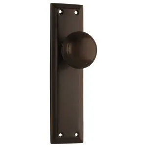 Richmond Knob Latch Set, Antique Brass by Tradco, a Door Hardware for sale on Style Sourcebook