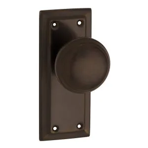 Small Richmond Knob Latch Set, Antique Brass by Tradco, a Door Hardware for sale on Style Sourcebook