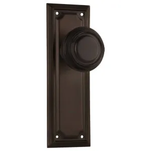 Edwardian Knob Latch Set, Antique Brass by Tradco, a Door Hardware for sale on Style Sourcebook