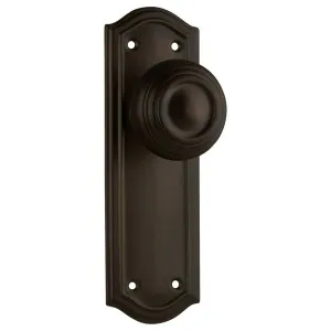 Kensington Knob Latch Set, Antique Brass by Tradco, a Door Hardware for sale on Style Sourcebook