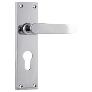 Balmoral Euro Lever Set, Chrome by Tradco, a Door Hardware for sale on Style Sourcebook