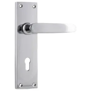 Balmoral Lever Lock Set, Chrome by Tradco, a Door Hardware for sale on Style Sourcebook