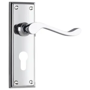 Camden Euro Lever Set, Chrome by Tradco, a Door Hardware for sale on Style Sourcebook