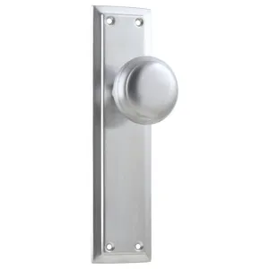 Richmond Knob Latch Set, Satin Chrome by Tradco, a Door Hardware for sale on Style Sourcebook