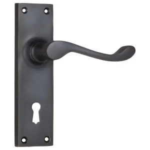 Victorian Lever Lock Set, Antique Copper by Tradco, a Door Hardware for sale on Style Sourcebook