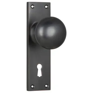 Victorian Knob Lock Set, Antique Copper by Tradco, a Door Hardware for sale on Style Sourcebook