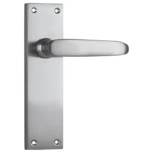 Balmoral Lever Latch Set, Satin Chrome by Tradco, a Door Hardware for sale on Style Sourcebook