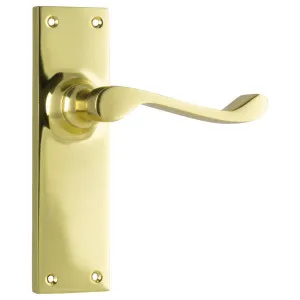 Victorian Lever Latch Set, Polished Brass by Tradco, a Door Hardware for sale on Style Sourcebook