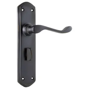 Windsor Privacy Lever Set, Antique Copper by Tradco, a Door Hardware for sale on Style Sourcebook