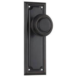 Edwardian Knob Latch Set, Antique Copper by Tradco, a Door Hardware for sale on Style Sourcebook