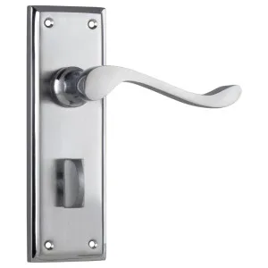 Camden Privacy Lever Set, Satin Chrome Nickel by Tradco, a Door Hardware for sale on Style Sourcebook