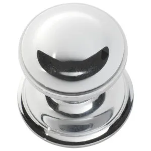 Victorian Centre Door Knob, Chrome by Tradco, a Door Hardware for sale on Style Sourcebook