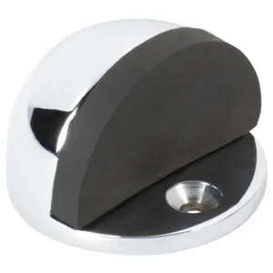 Oval Floor Mounted Door Stop, Chrome by Tradco, a Doors & Hardware for sale on Style Sourcebook