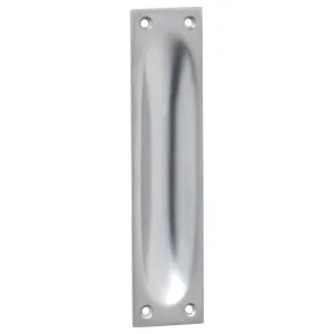 Sliding Door Flush Pull, Satin Chrome by Tradco, a Door Hardware for sale on Style Sourcebook
