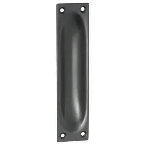Sliding Door Flush Pull, Matte Blk by Tradco, a Door Hardware for sale on Style Sourcebook