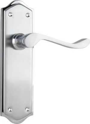 Henley Lever Latch Set, Satin Chrome Nickel by Tradco, a Door Hardware for sale on Style Sourcebook