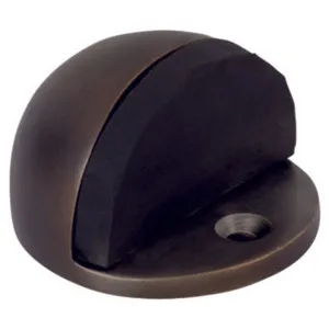 Oval Floor Mounted Door Stop, Antique Brass by Tradco, a Doors & Hardware for sale on Style Sourcebook