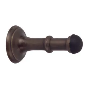 Concealed Fix Wall Mount Door Stop, Antique Brass by Tradco, a Doors & Hardware for sale on Style Sourcebook