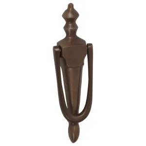 Small Victorian Door Knocker, Antique Brass by Tradco, a Door Hardware for sale on Style Sourcebook