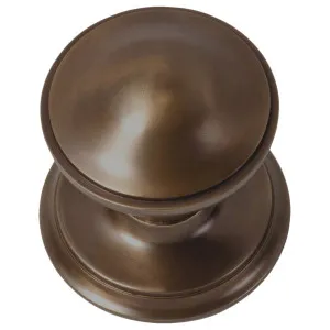 Victorian Centre Door Knob, Antique Brass by Tradco, a Door Hardware for sale on Style Sourcebook