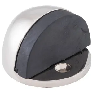 Oval Floor Mounted Door Stop, Polished Nickel by Tradco, a Doors & Hardware for sale on Style Sourcebook