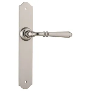 Reims Lever Latch Set, Satin Nickel by Tradco, a Door Hardware for sale on Style Sourcebook