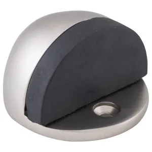 Oval Floor Mounted Door Stop, Satin Nickel by Tradco, a Doors & Hardware for sale on Style Sourcebook