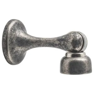 Magnetic Door Stop, Rumbled Nickel by Tradco, a Doors & Hardware for sale on Style Sourcebook