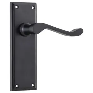 Camden Lever Latch Set, Matte Black by Tradco, a Door Hardware for sale on Style Sourcebook